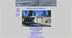 Desktop Screenshot of mcgeeent.com